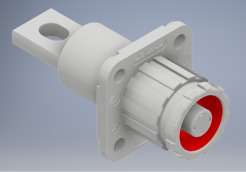 新能源汽車電池包上的電接口