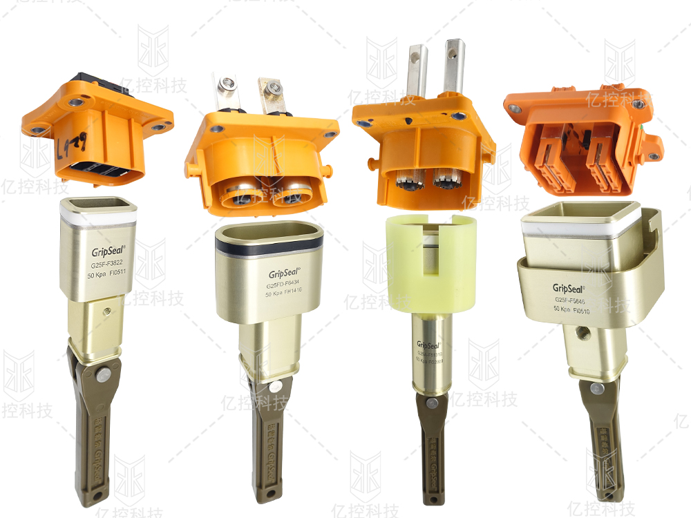用于新能源行業(yè)電氣接插件快速封堵和連接的格雷希爾G25F系列密封測試接頭