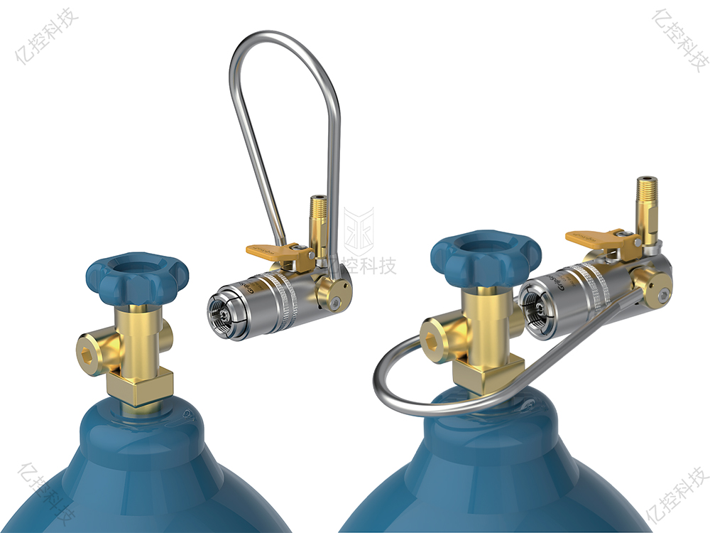 氣瓶充注快速接頭 氣瓶充注快速接頭